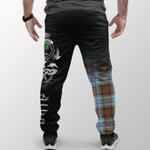 Clan Anderson Ancient Tartan Crest Jogger Sweatpants  Alba Celtic Style JK22 Clan Anderson Tartan Today